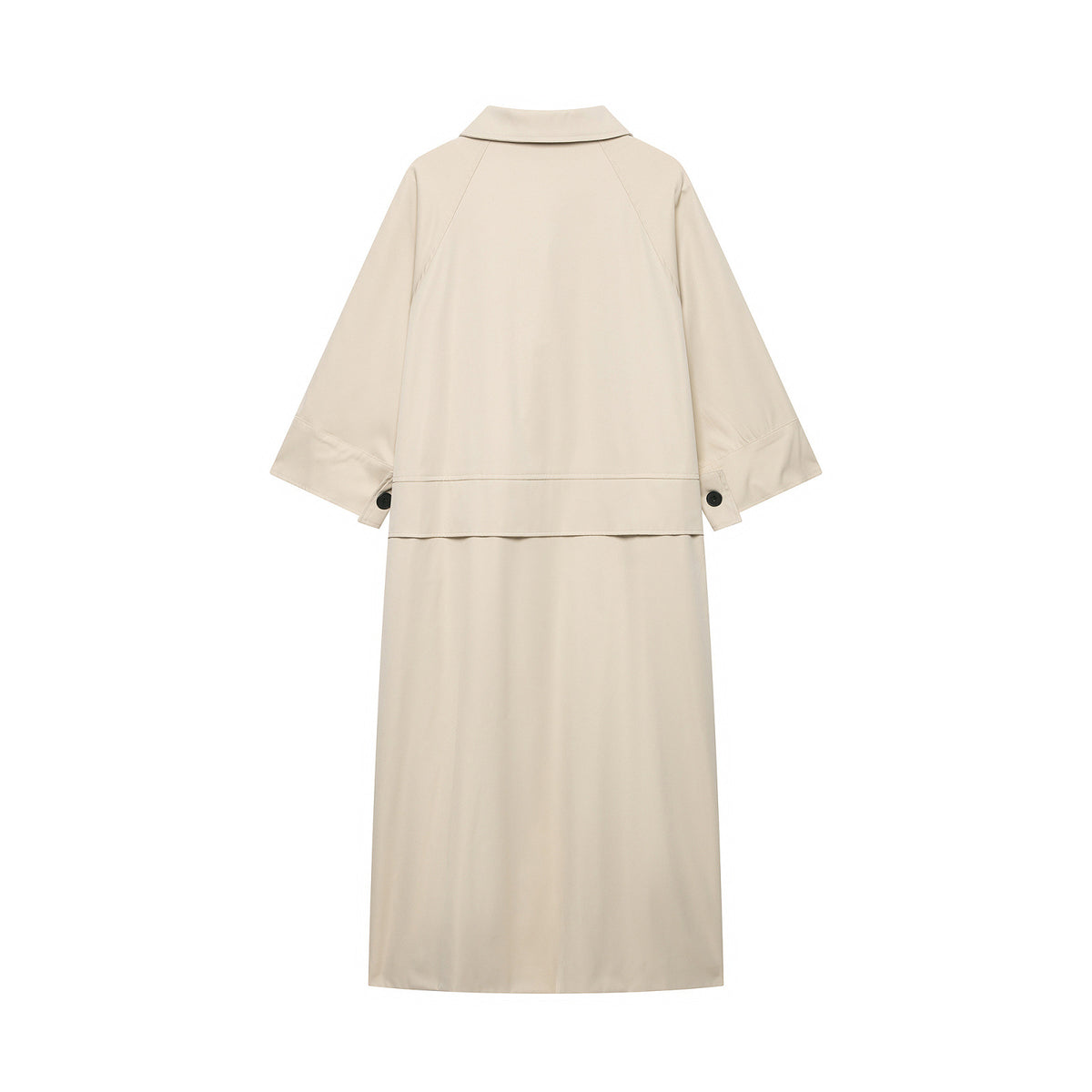 Trench lungo dalla linea ampia