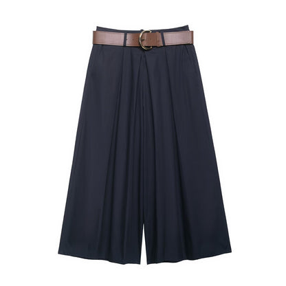 Pantaloni ampi con cintura