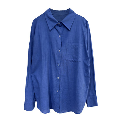 Camicia oversize con taschino
